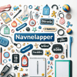 Navnelapper: En guide til forældre med travle børn
