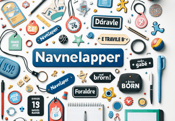 Navnelapper: En guide til forældre med travle børn